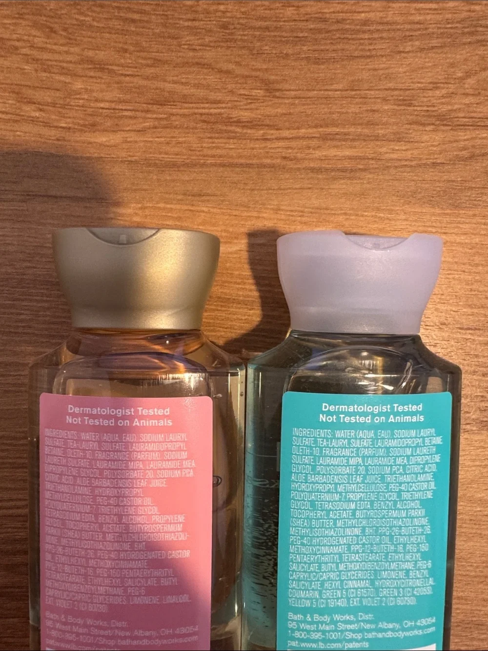 Lot of 2 Bath & Body Works Shea + Vitamin E Shower Gel (3 Fl oz each)